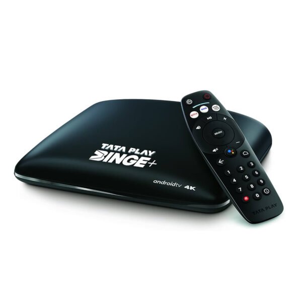Tata Play Binge+ New Connection Rs. 3000/- (Android Set Top Box)